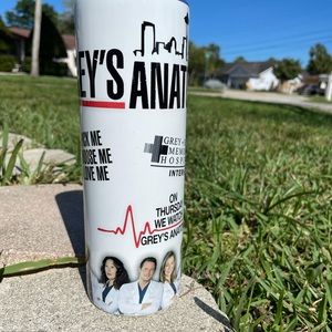 Grey’s anatomy tumbler
